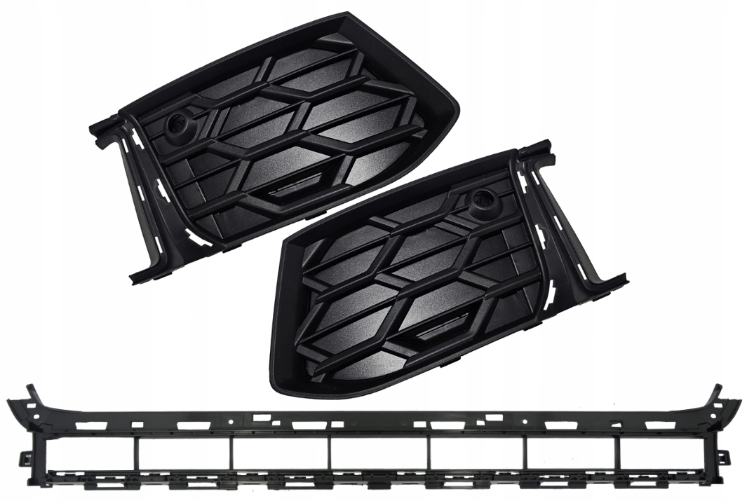 Mřížka Nárazníku Levá Pravá Střední Audi A6 C8 4K0 Lift S-line 23-25 Síťovina