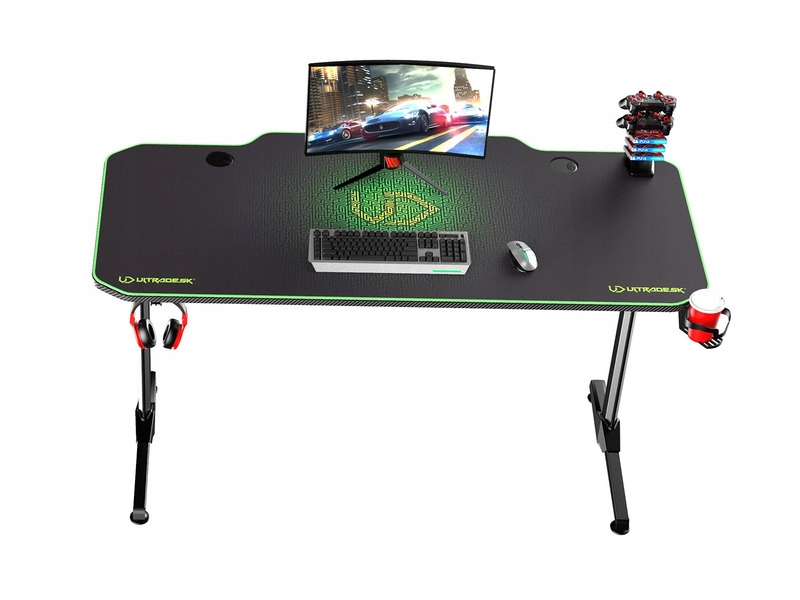 

Biurko gamingowy Ultradesk Frag XXL Zielony