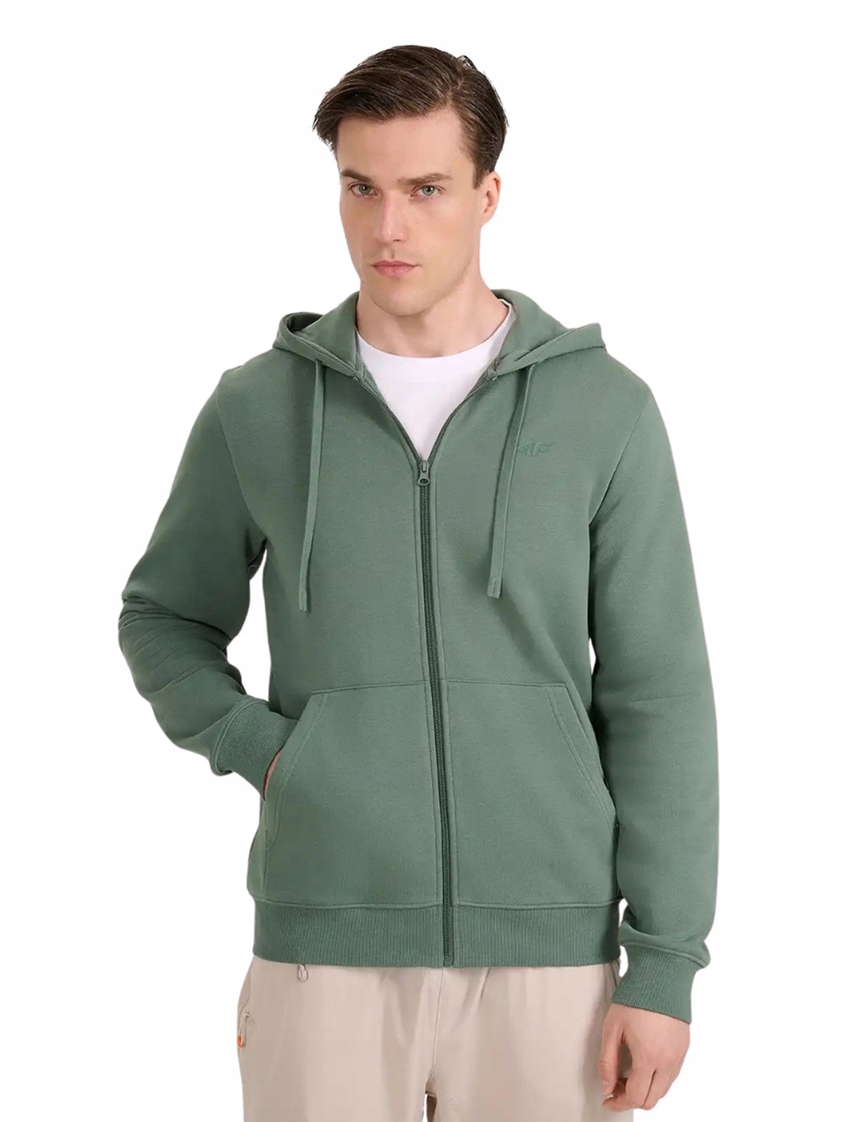 Bluza męska sportowa dresowa 4F M1982 rozpinana z kapturem R. S