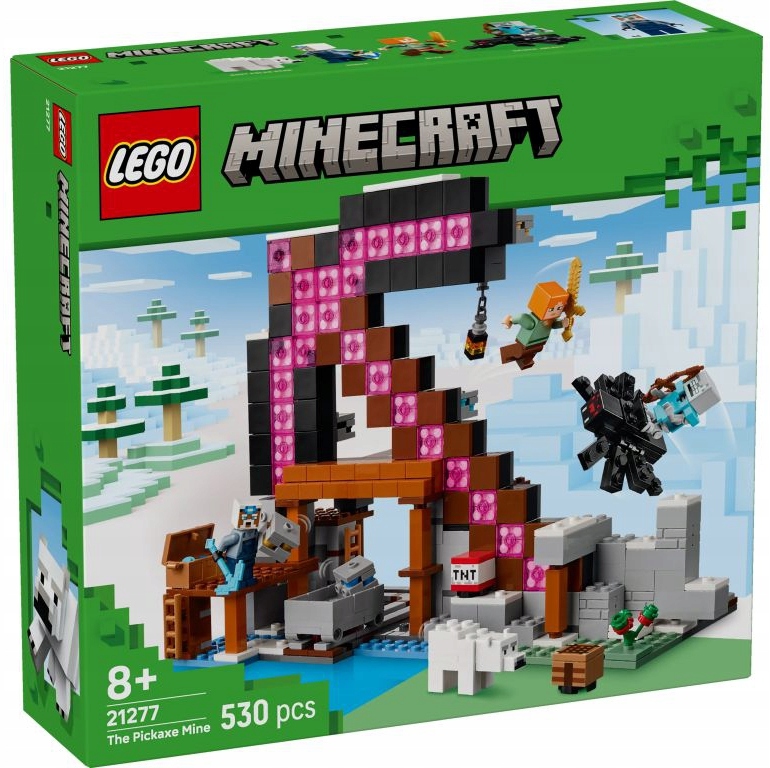 Lego Minecraft Krumpáčová Důlní Sada Kostek 21277