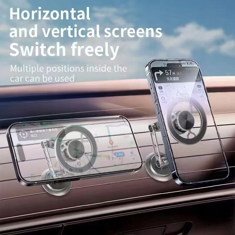 MAGSAFE Uchwyt Samochodowy Magnetyczny Do iPhone 15 14 13 12 Pro Max — miniatura 7