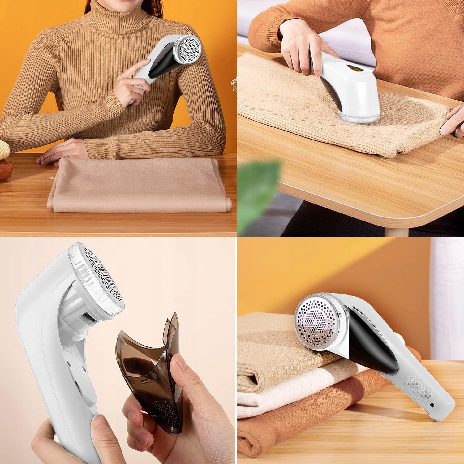 Golarka do Ubrań PRO LCD Tapicerki Tkanin Maszynka Do Swetrów Bezprzewodowa Marka Gotel