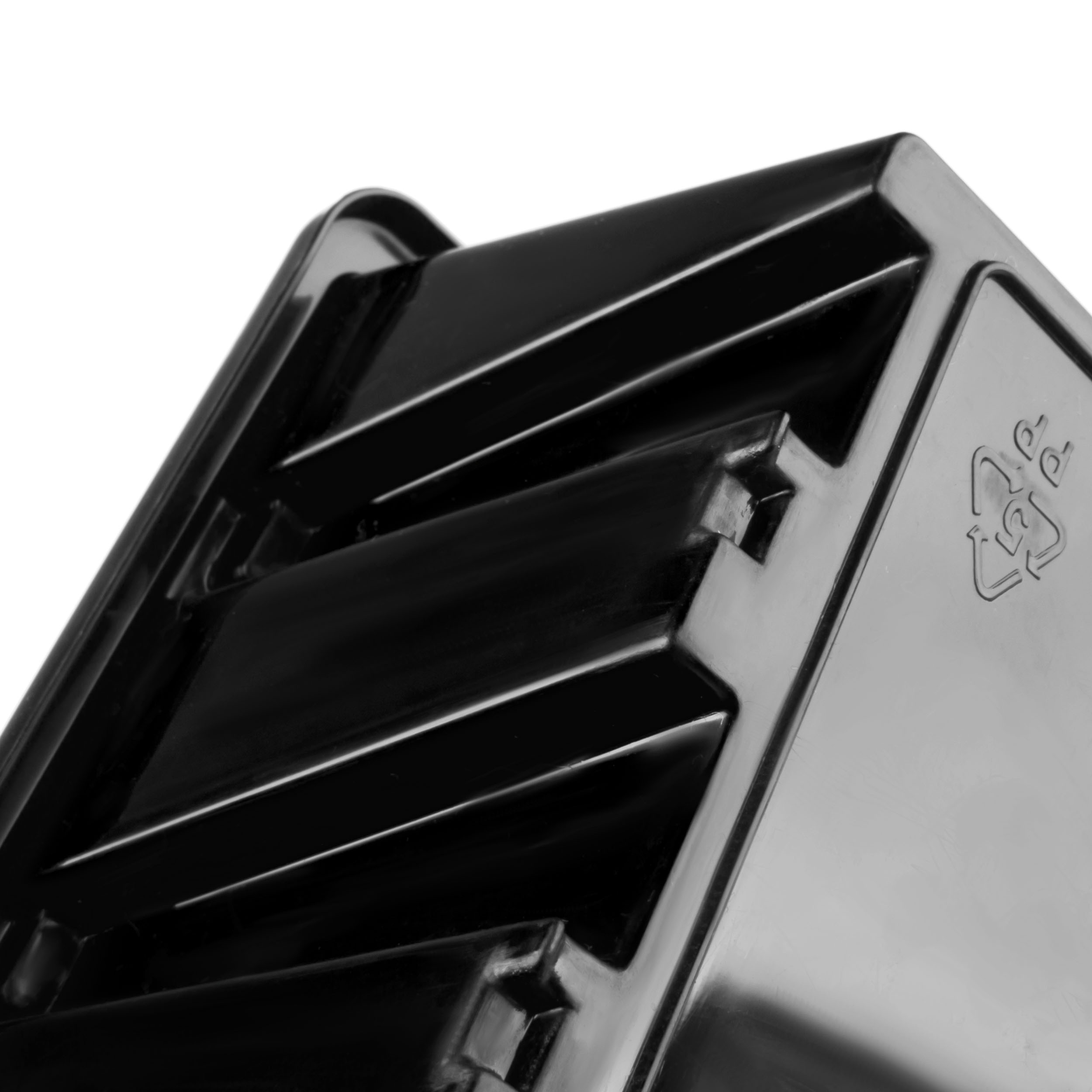 POJEMNIK MAGAZYNOWY NP6 ORGANIZER SKRZYNKA BLACK Wysokość produktu 7 cm