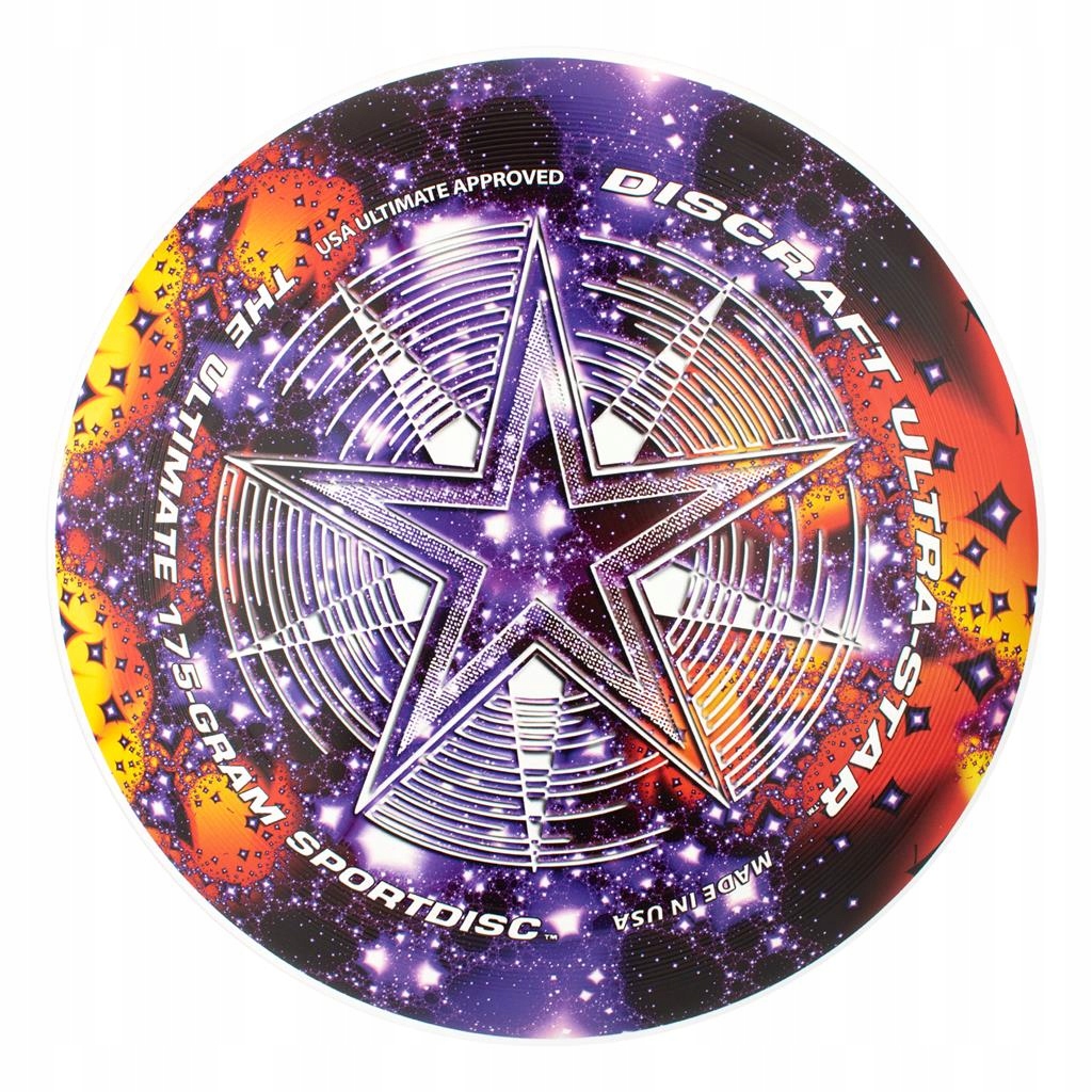 Dyski Discraft 175 G. Ultimate Frisbee Supercolor Starscape