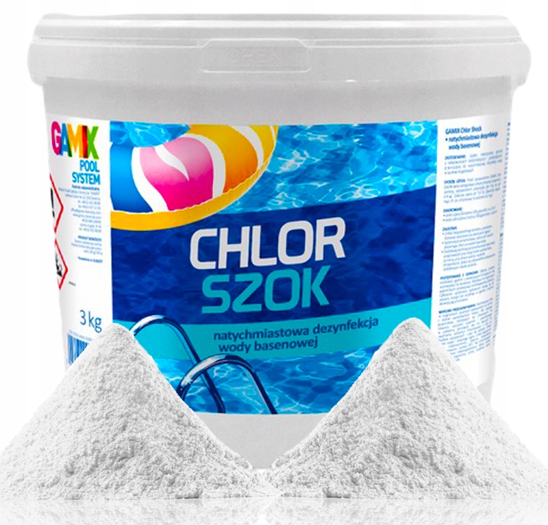 

Gamix Chemia Basenowa do Basenu Chlor Szok 5kg