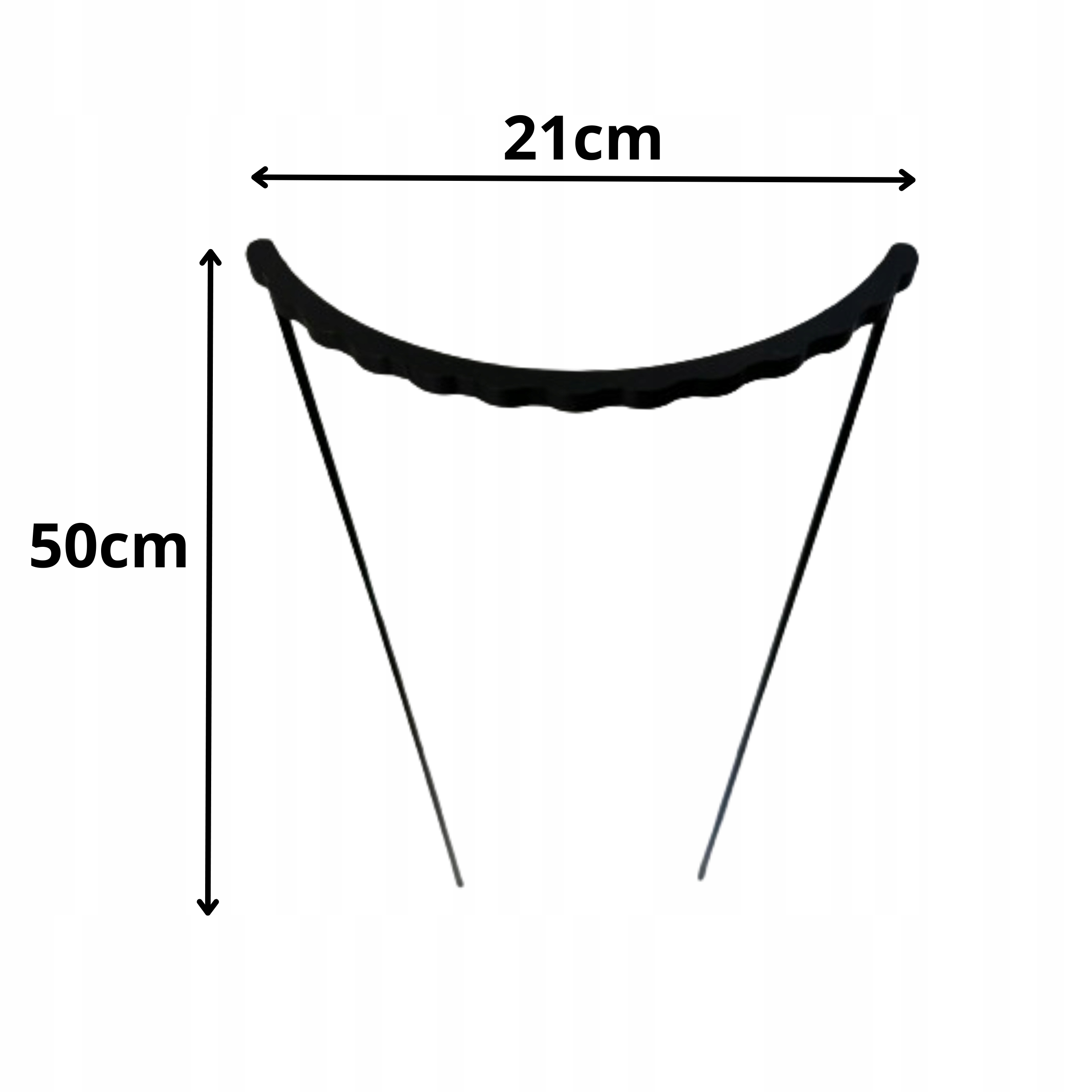 Podpórki do roślin kwiatów podpora podpórka obręcz RING TRIPLE M 50/21 Rodzaj drabinka
