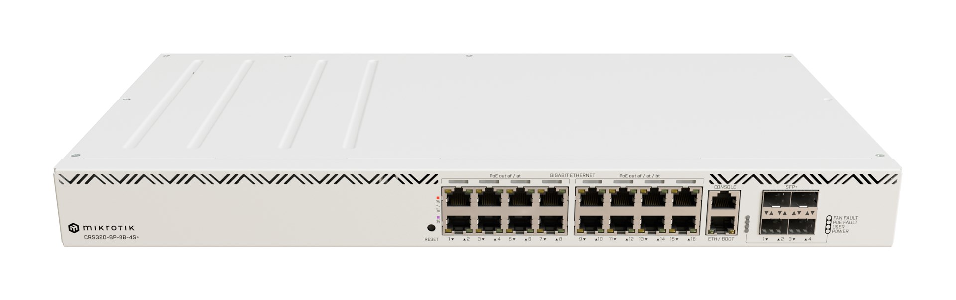 Switch Mikrotik CRS320-8P-8B-4S Rm Spravovaný Gig/10G