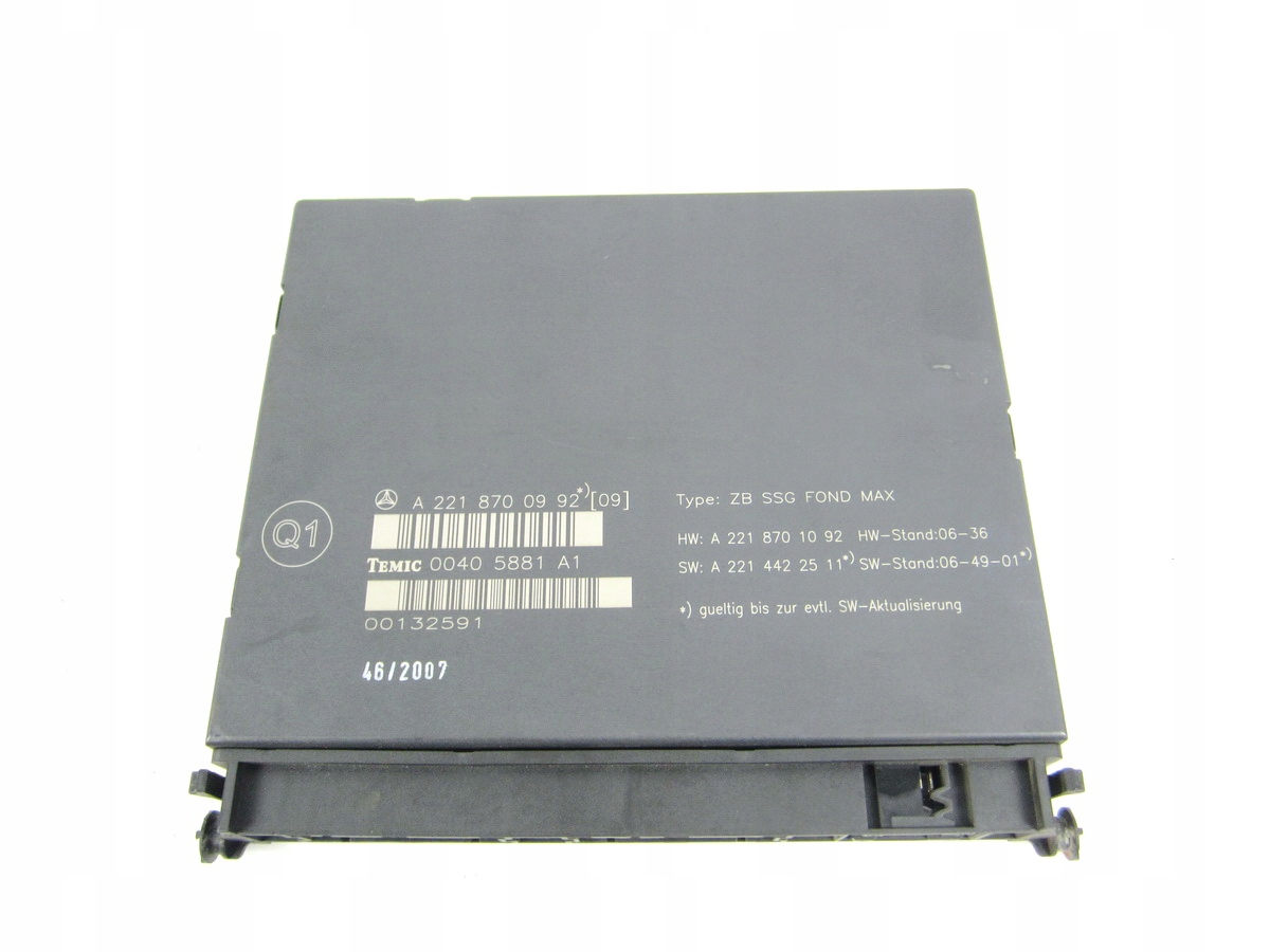 module kanapy Mercedes W221