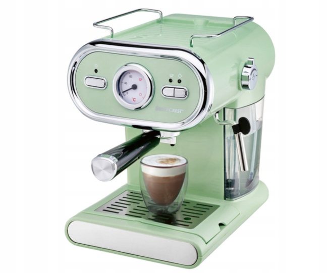 Kávovar kolbový SilverCrest Sem 1100, 1100 W, 15 bar