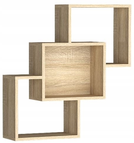 PÓŁKA REGAŁ wiszący DALLAS D-30 sonoma truflowy