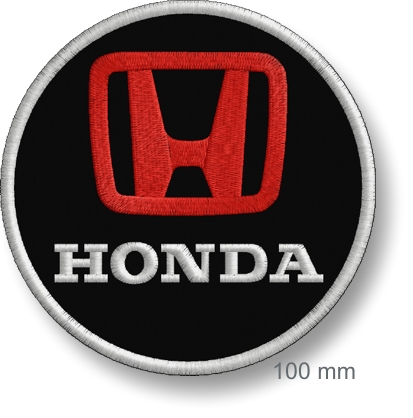 NASZYWKA termo naprasowanka - HONDA haft 100mm