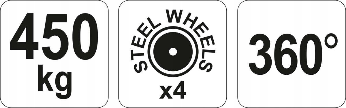 STOJAK MONTAZOWY DO MONTAZU SILNIKA 450kg YATO Producent code YT 55570