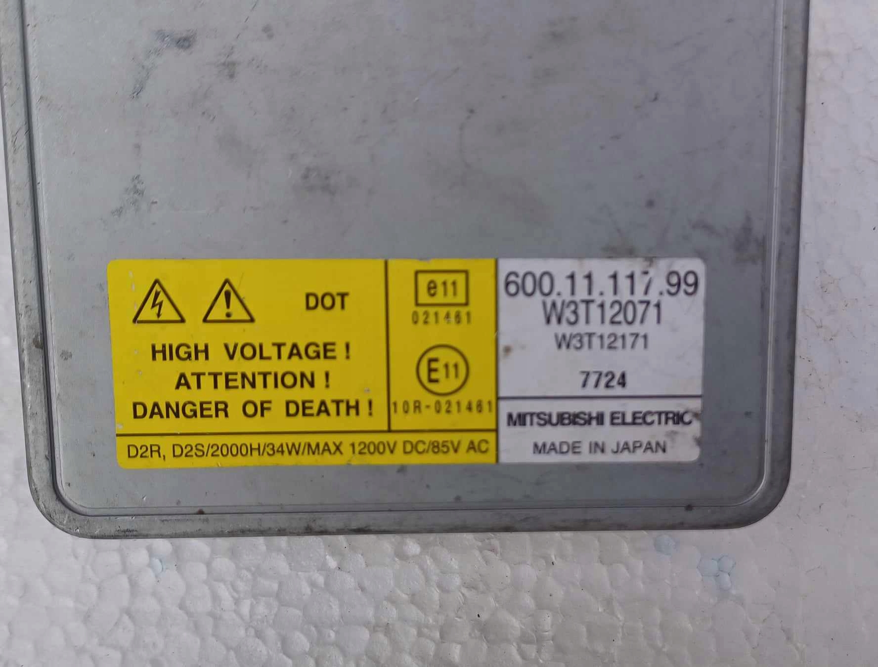 control unit XENON MERCEDES ACTROS 6001111799