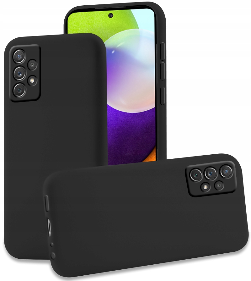 

Etui Matt do Samsung Galaxy A52 Case Szkło 9H