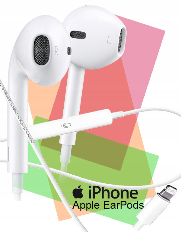 ORYGINALNE SŁUCHAWKI APPLE EARPODS LIGHTNING MMTN2ZM/A IPHONE XS 12 13 14 EAN (GTIN) 8437004078209