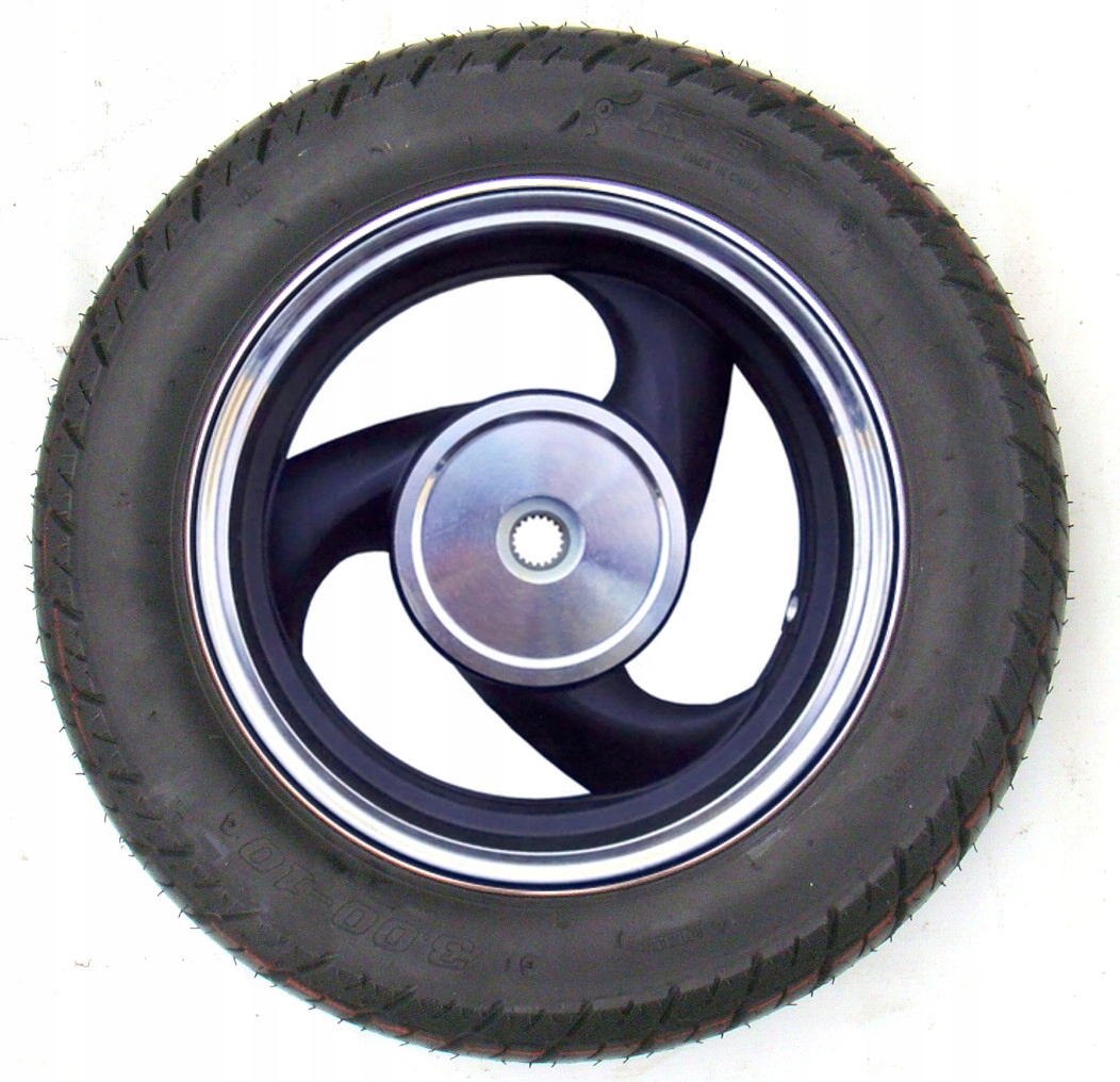 Koleso Ráfik Zadná Pneumatika 4T 3.00 X 10 Palcov Skúter