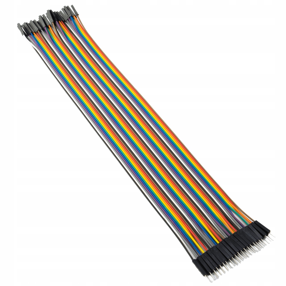 

Przewody do płytki stykowej 30cm 40szt F-m