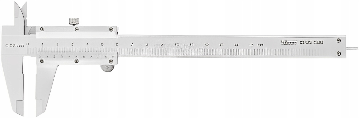 SUWMIARKA ANALOGOWA 150/0,02mm ETUI C3425 RICHMANN Dokładność pomiaru 0.05 +/- mm