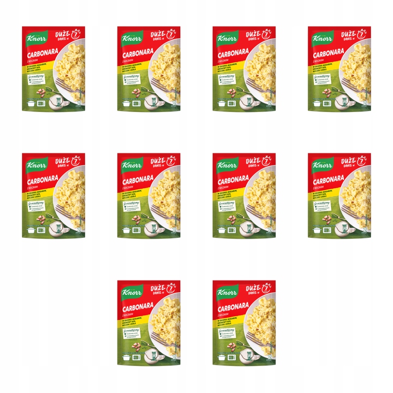 Knorr Pasta plná chuti Carbonara se slaninou 153 g X10