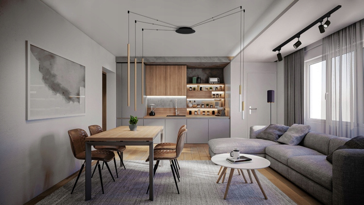 Szyno-przewody PROFILE TRACK czarne 2m Maksymalna moc pojedynczego źródła światła 10 W