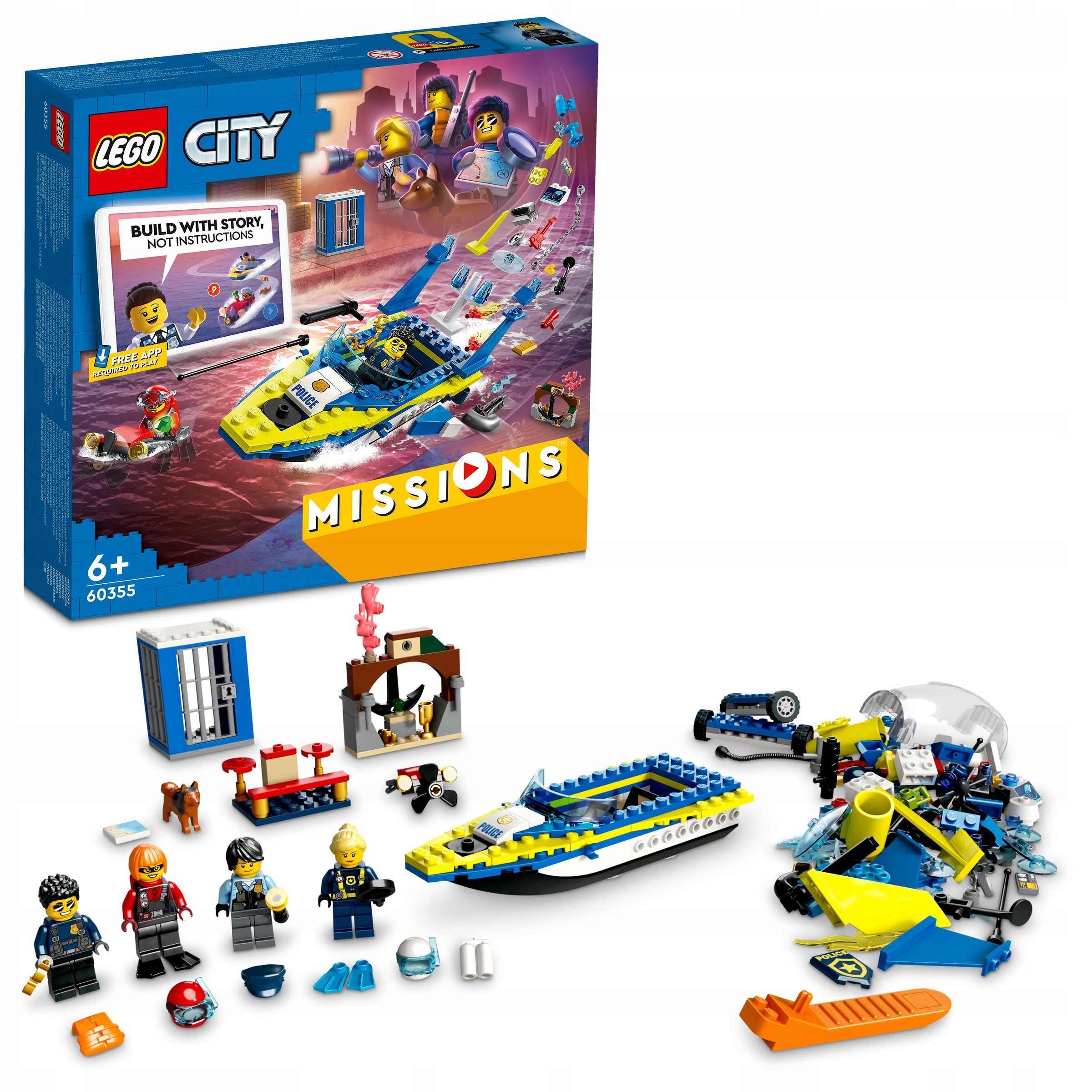 Lego 60355 City – Vyšetřování vodní policie