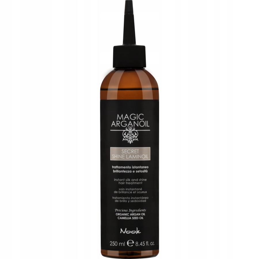 Nook Magic Arganoil Shine Laminoil, kúra dodávající lesk, vyhlazuje 250 ml