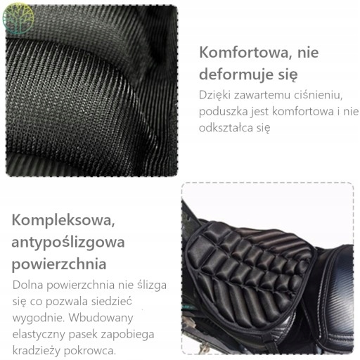 NAKŁADKA MOTOCYKLOWA ŻELOWA PODUSZKA KOMFORT MEGA Producent inny