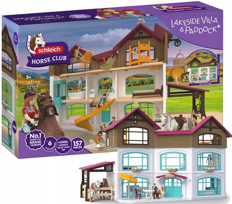 Schleich 42551 Horse Club Willa i padok w Lakeside