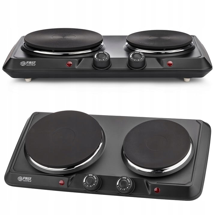 Turistický Přenosný Dvouplotýnkový Vařič 2500 W S Plynulou Regulací Teploty