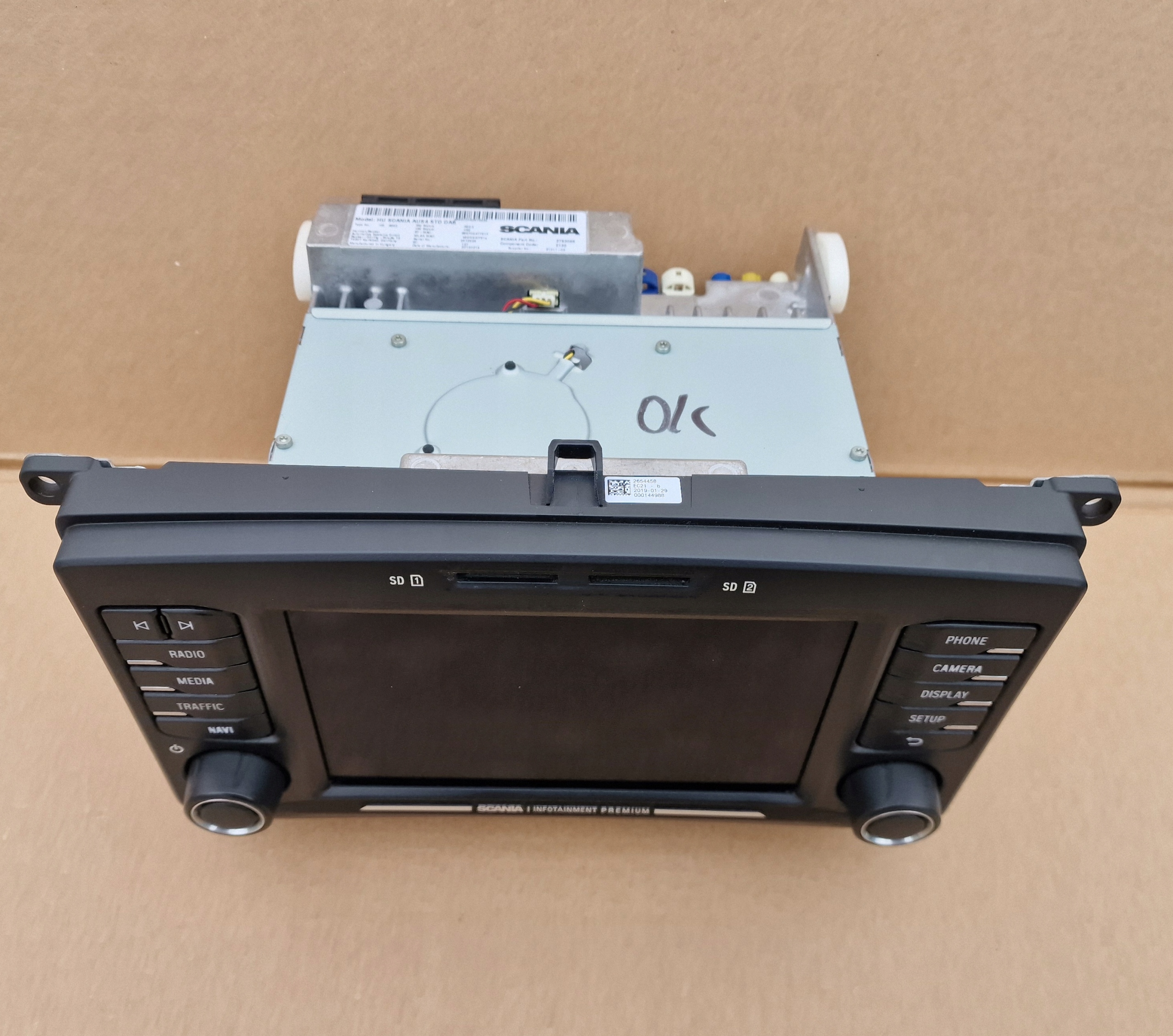 SCANIA R S NGT RADIO NAWIGACJA 2783088 Producent części Scania OE