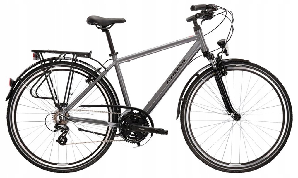 Rower Kross Trans 2.0 (28'') M grafitowo czarny