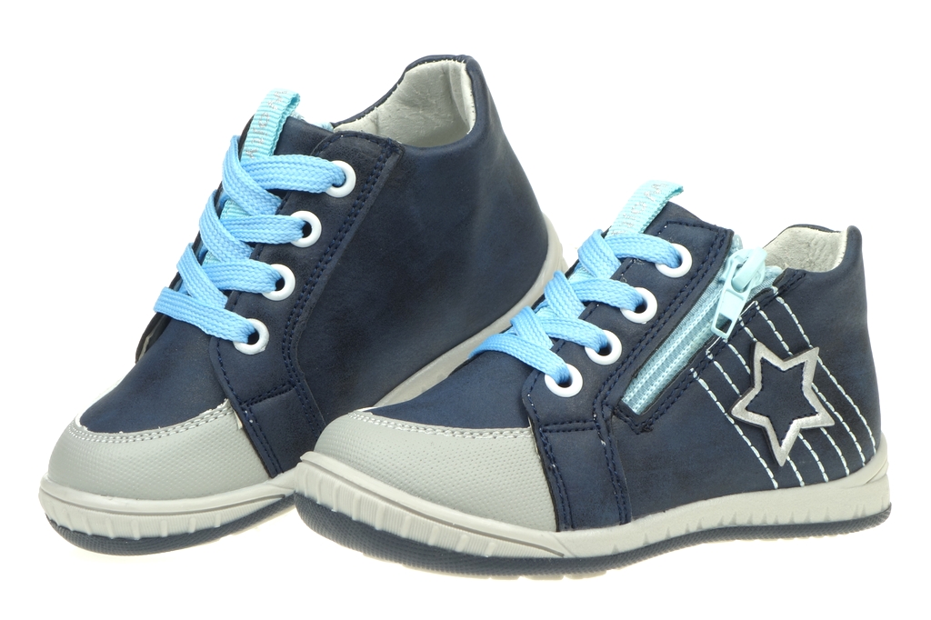 Trzewiki Chłopięce WOJTYŁKO za Kostkę Suwak 22 Kod producenta 60221