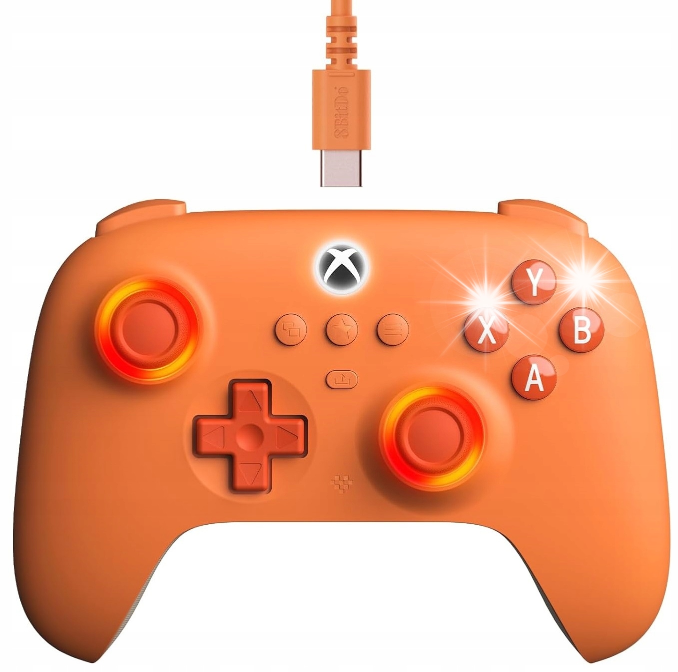 8BITDO Gamepad Ultimate C Wired Xbox Orange