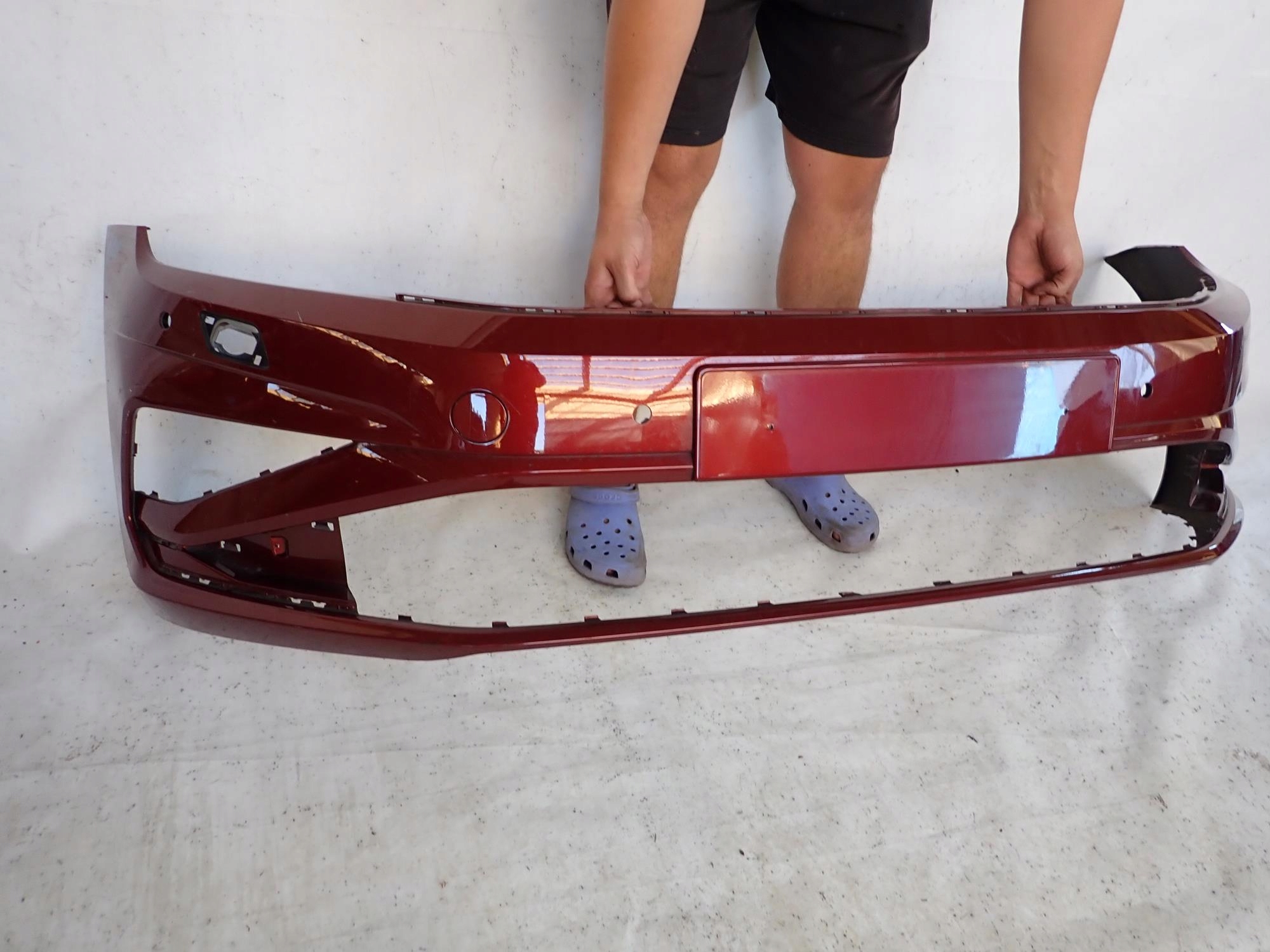 VW GOLF SPORTSVAN LIFT 18-20 bumper front front washer 4XPDC