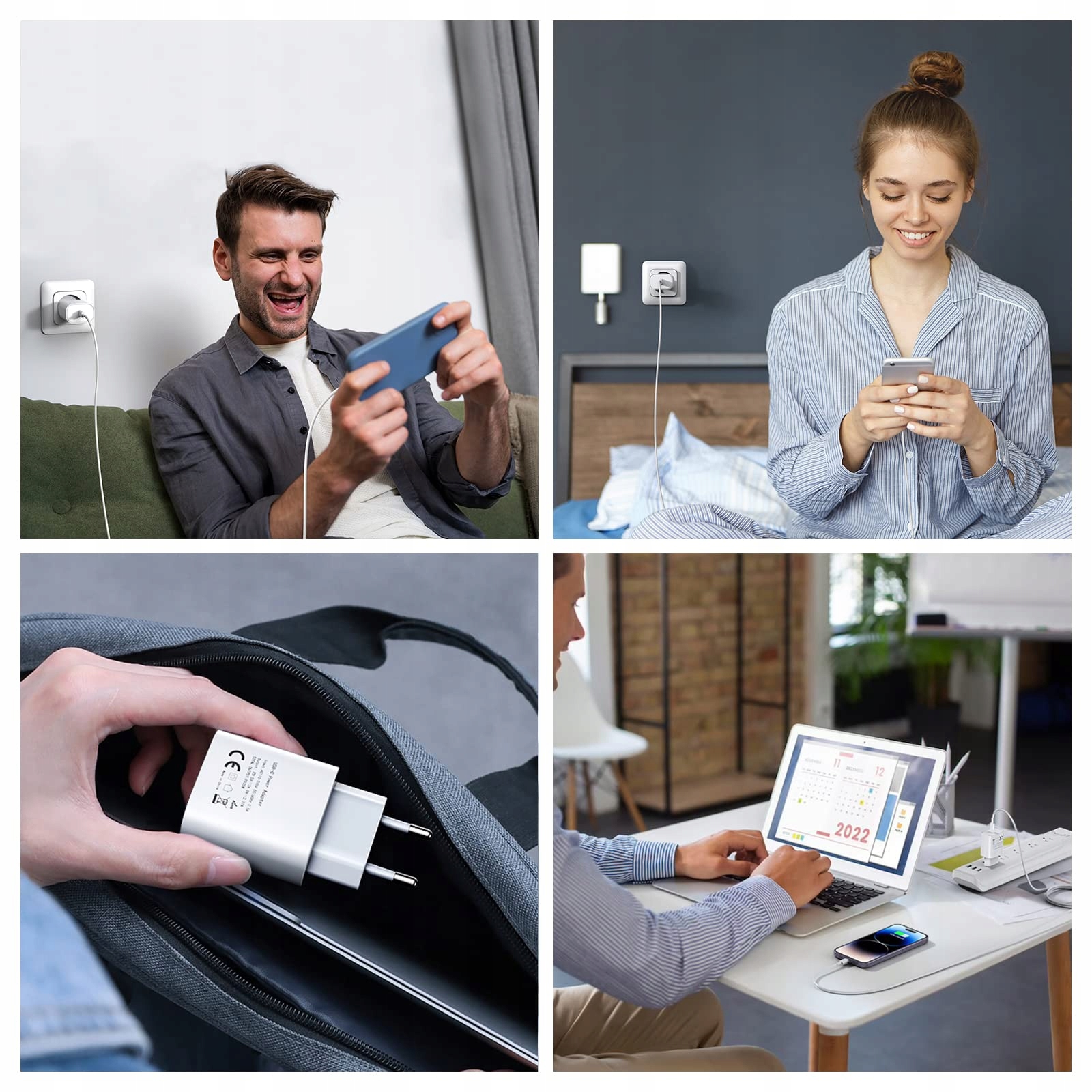 APPLE Ładowarka iPhone i Kabel Lightning MFi Certyfikowane — miniatura 6