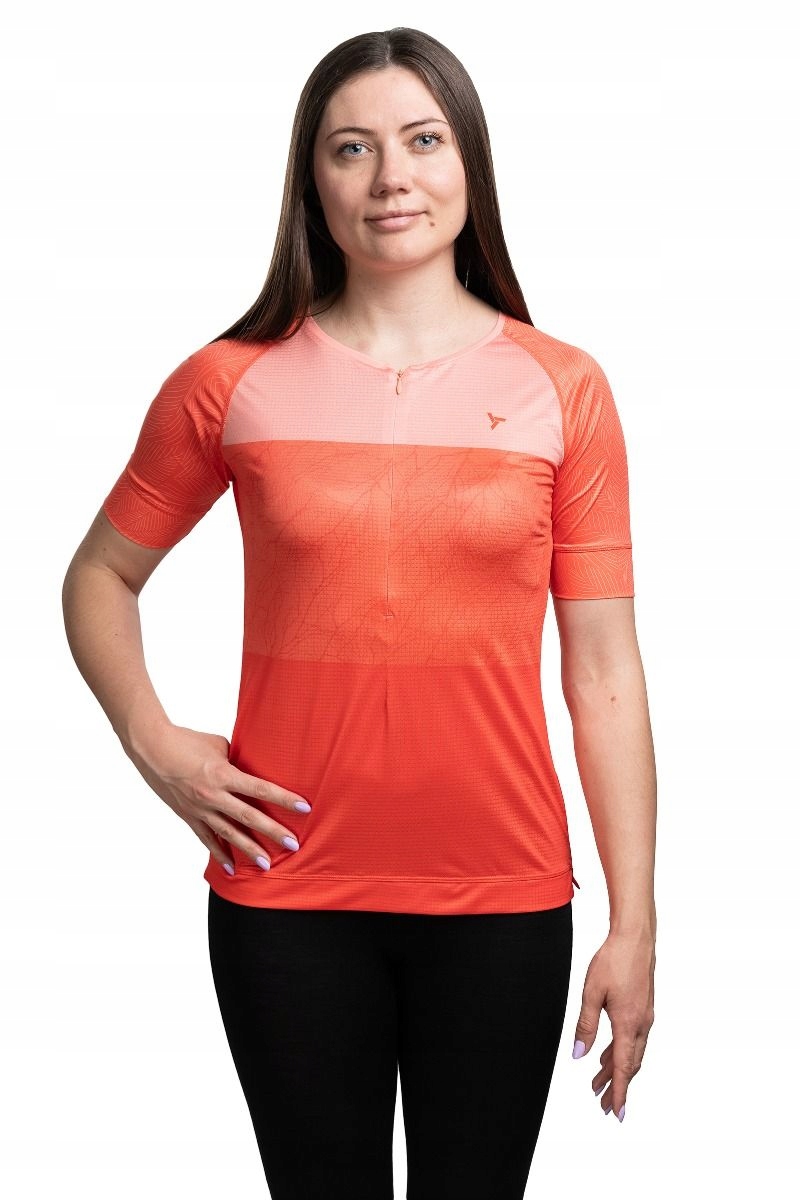silvini Dámský cyklistický dres Stabina Women oranžový velikost S