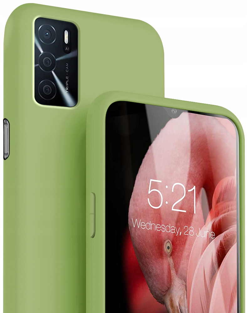 

Etui Case Silicone Szkło do Oppo A16 /16S /A54s