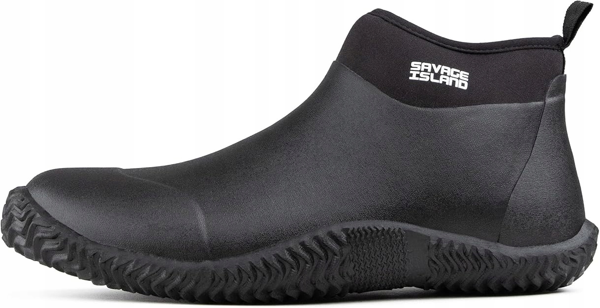 Savage Island Černé Holínky S Elastickým Lemem 41 J8A