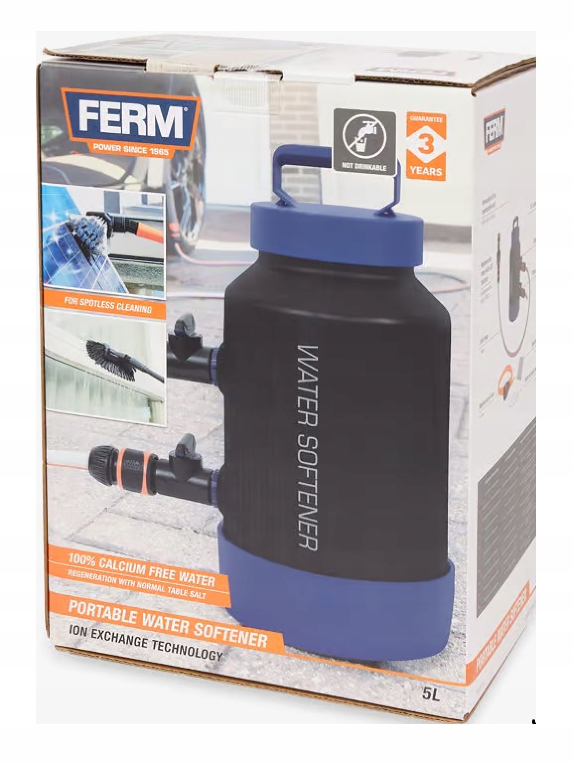 Změkčovač vody Ferm 3203267 4 l