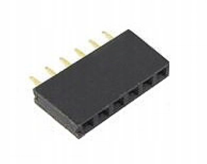 [STcs] 1x6PINF gniazdo na szpilki Goldpin