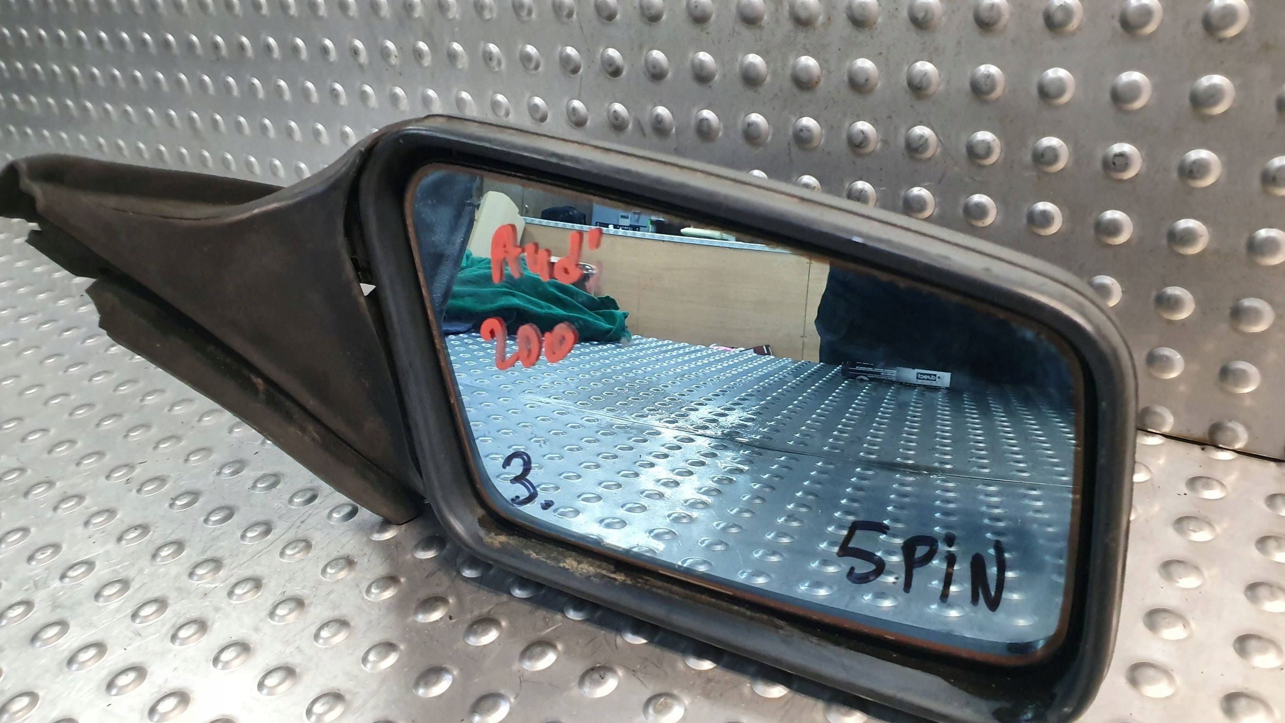 mirror right AUDI 100 200 C3 5 PIN 443857502 82