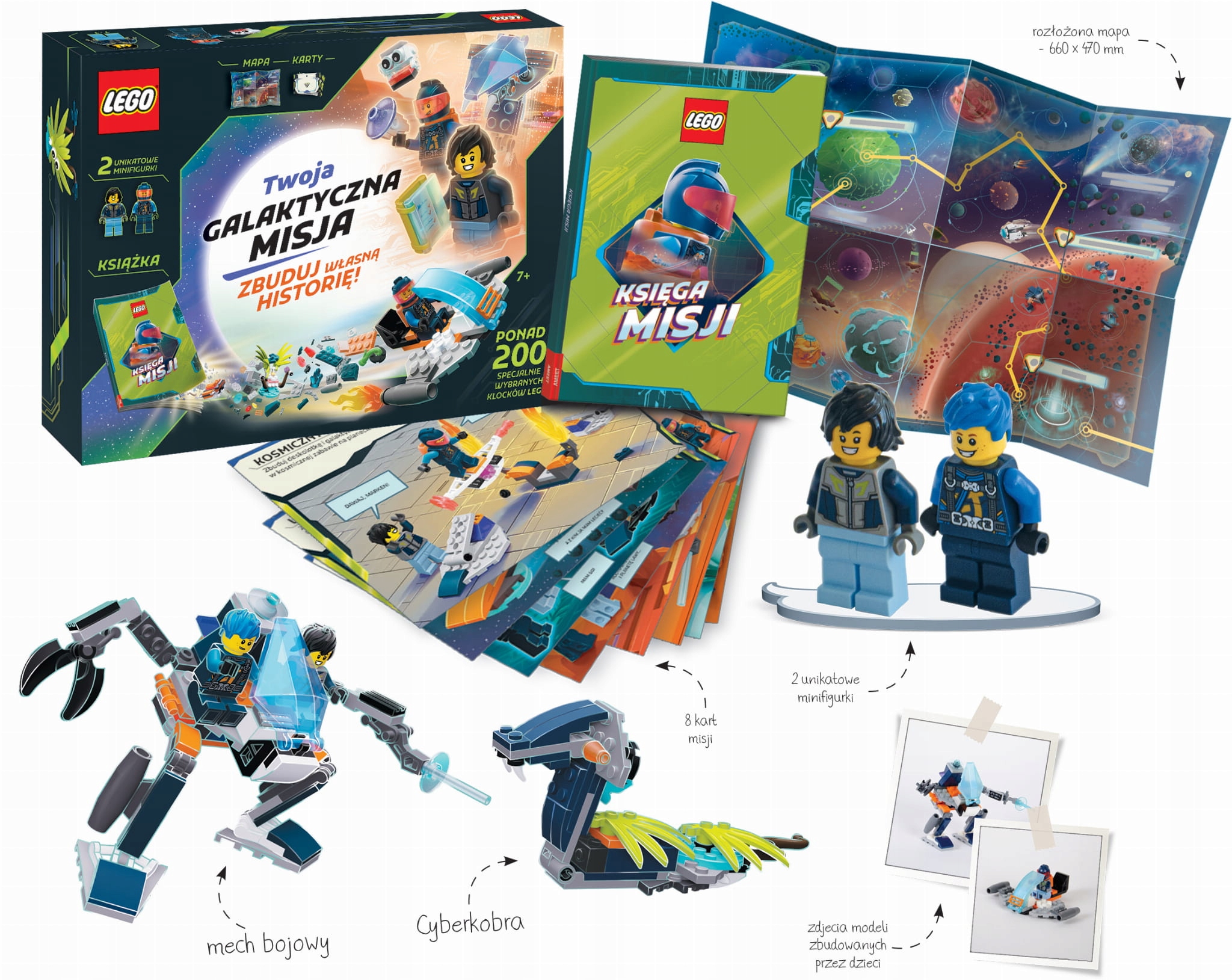 LEGO ZCPS6601 BOOKS TWOJA GALAKTYCZNA MISJA Autor Praca zbiorowa