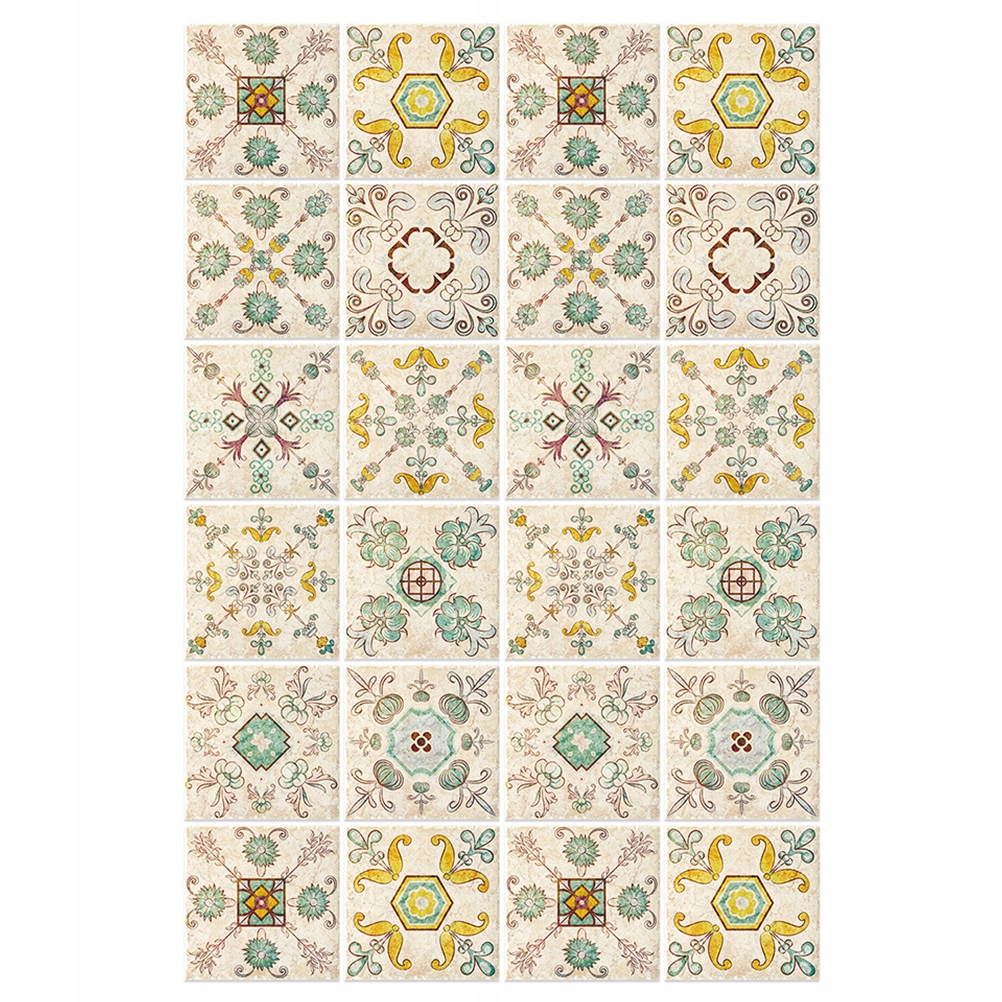 NAKLEJKI NA PŁYTKI W KLEJU NAKLEJKI RETRO