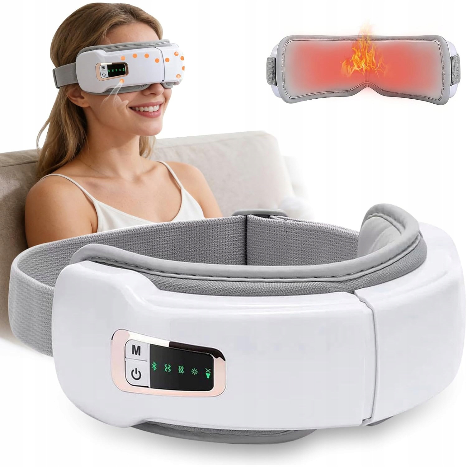 Masážní Přístroj Bezdrátová Pneumatická A Vibrační Masáž 5 Režimů