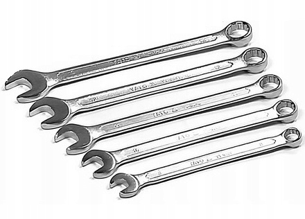 

Klucze Płasko Oczkowe 8-19mm 5 Szt. Zestaw Yato