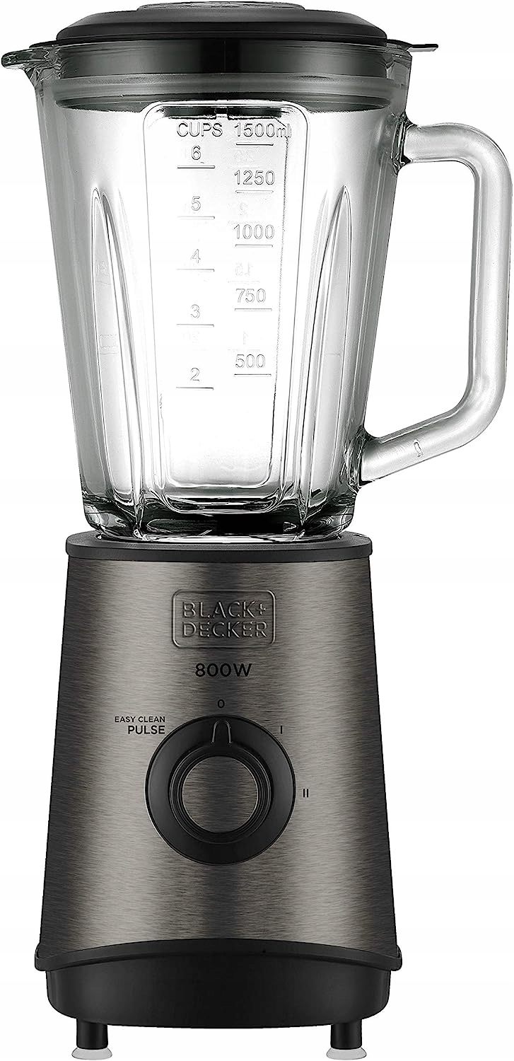 Stolní mixér Black+Decker, BXJB800E, stolní, 1,5 l, 50 ml odměrka, 800 W
