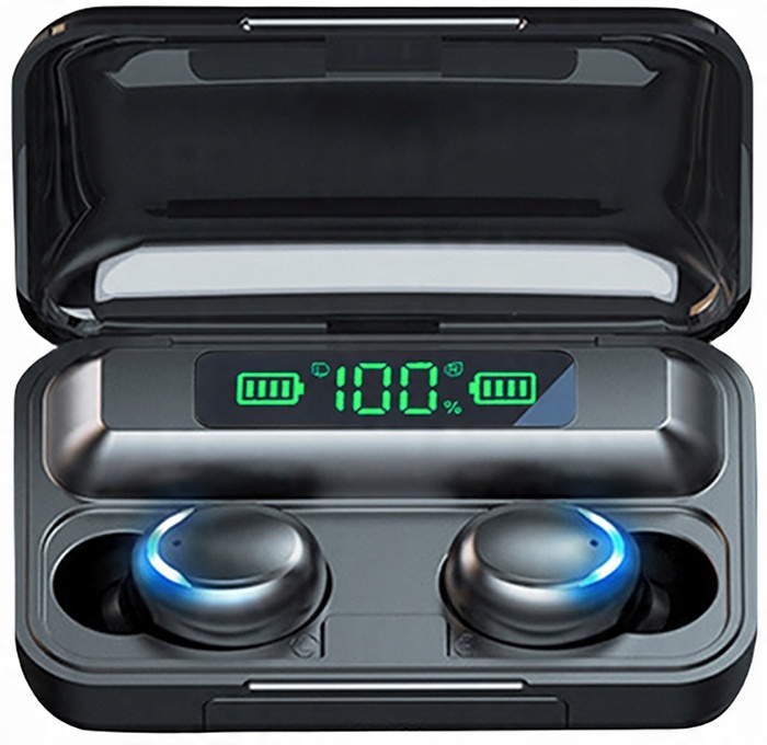 

Słuchawki Bezprzewodowe Bluetooth Powerbank Led