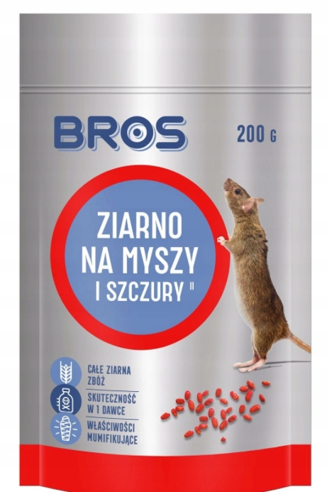 

Bros Ziarno Trutka na myszy i szczury, 200 g