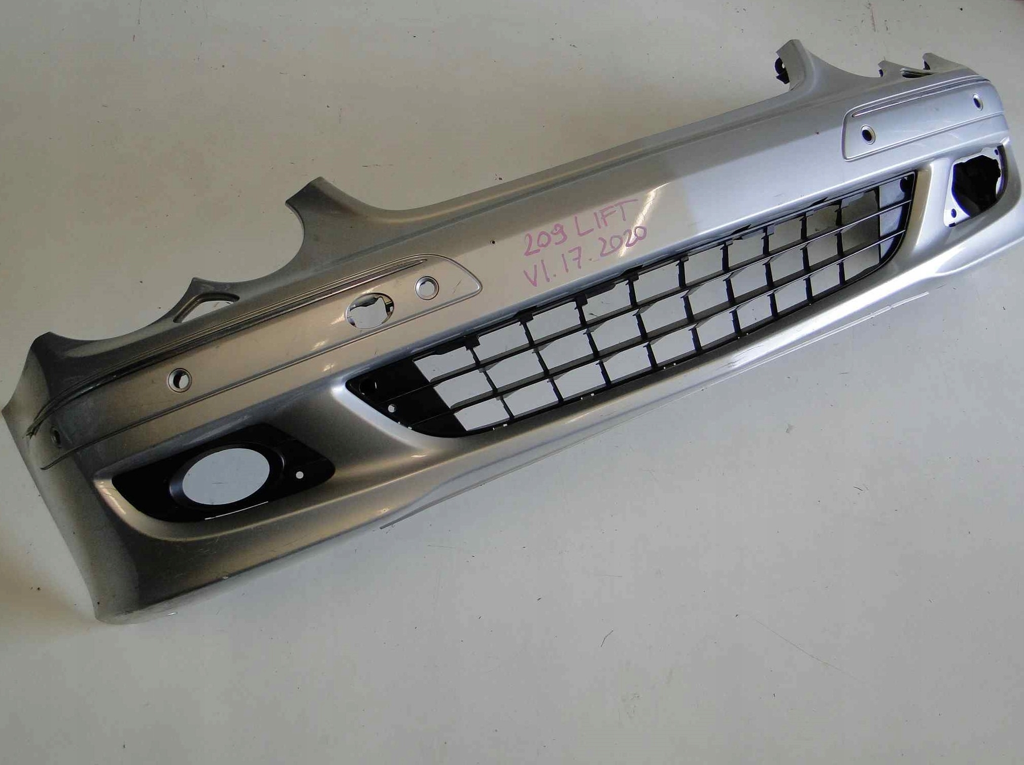 MERCEDES CLK 209 LIFT ZDERZAK PRZEDNI PTS SPRYSK Strona zabudowy przód