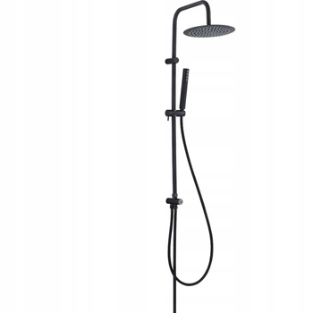 Laveo dažďová sprcha Pretto čierna PLP70OX